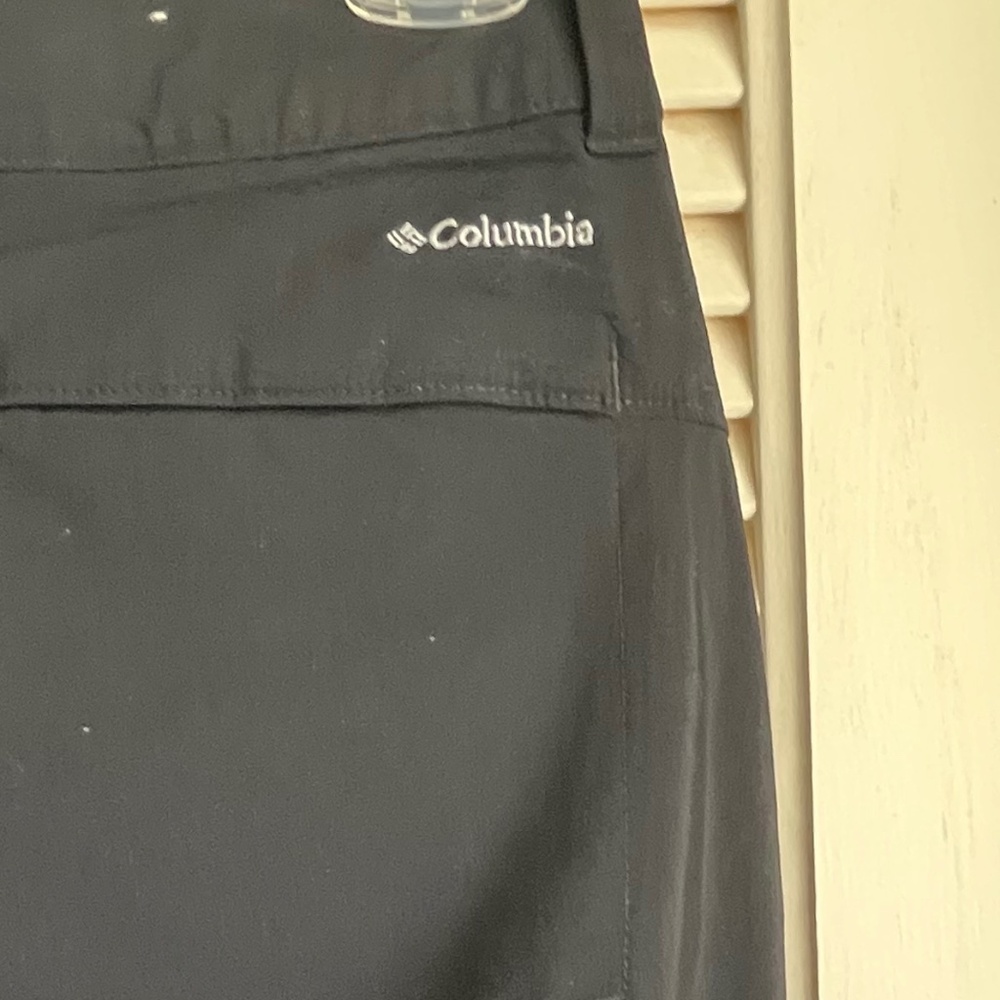 Columbia Women's Black Omni-Shield Nylon Hiking Pants Size 8 - Picture 3 of 10